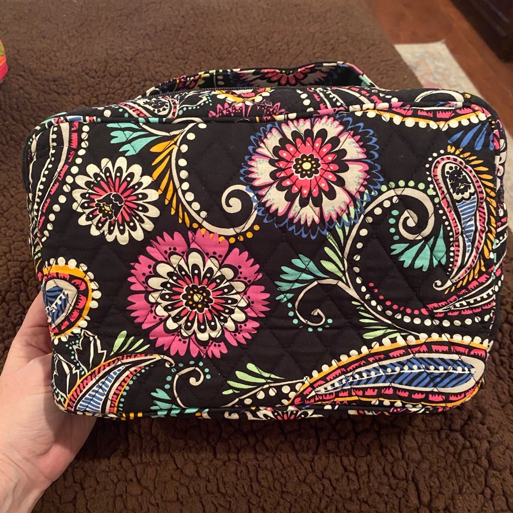 Vera Bradley Blush and Brush Makeup Bag